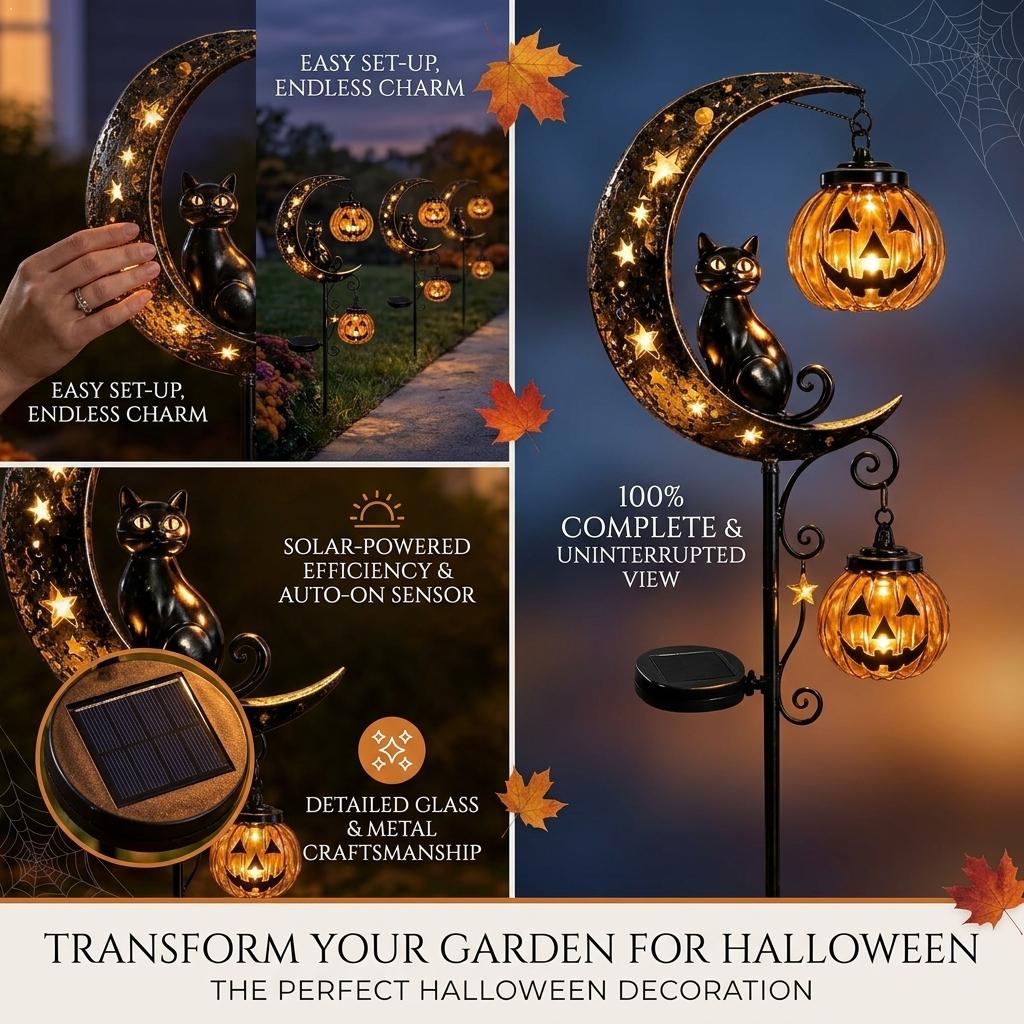 Led Moon Lamp - Lampe solaire LED extérieure étanche en