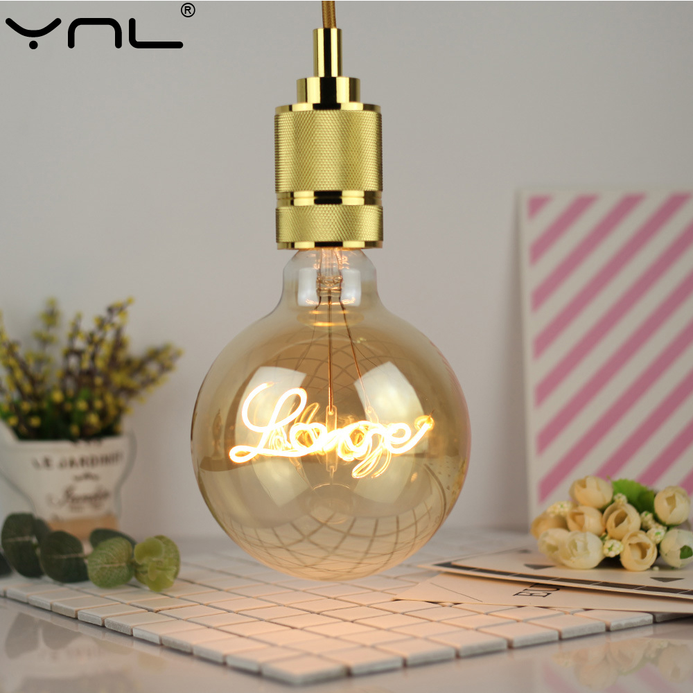 Ok Lighting Decor - Ampoule LED rétro Edison, ampoules en