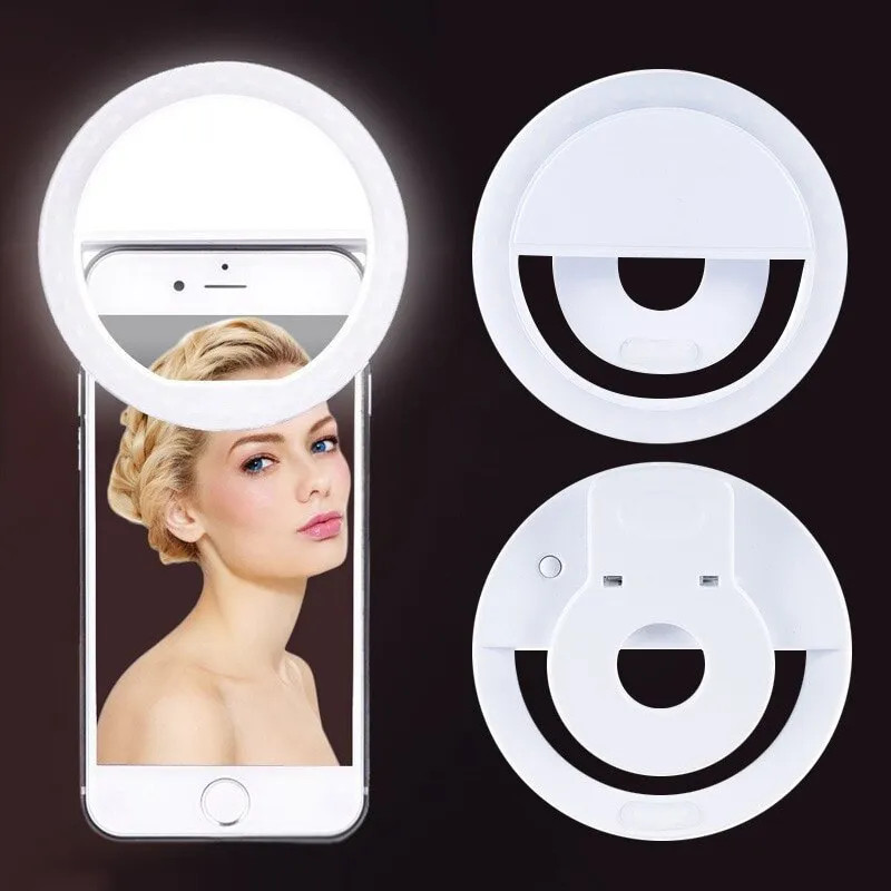 Lighting Gallery - Anneau Lumineux LED Rechargeable par USB,