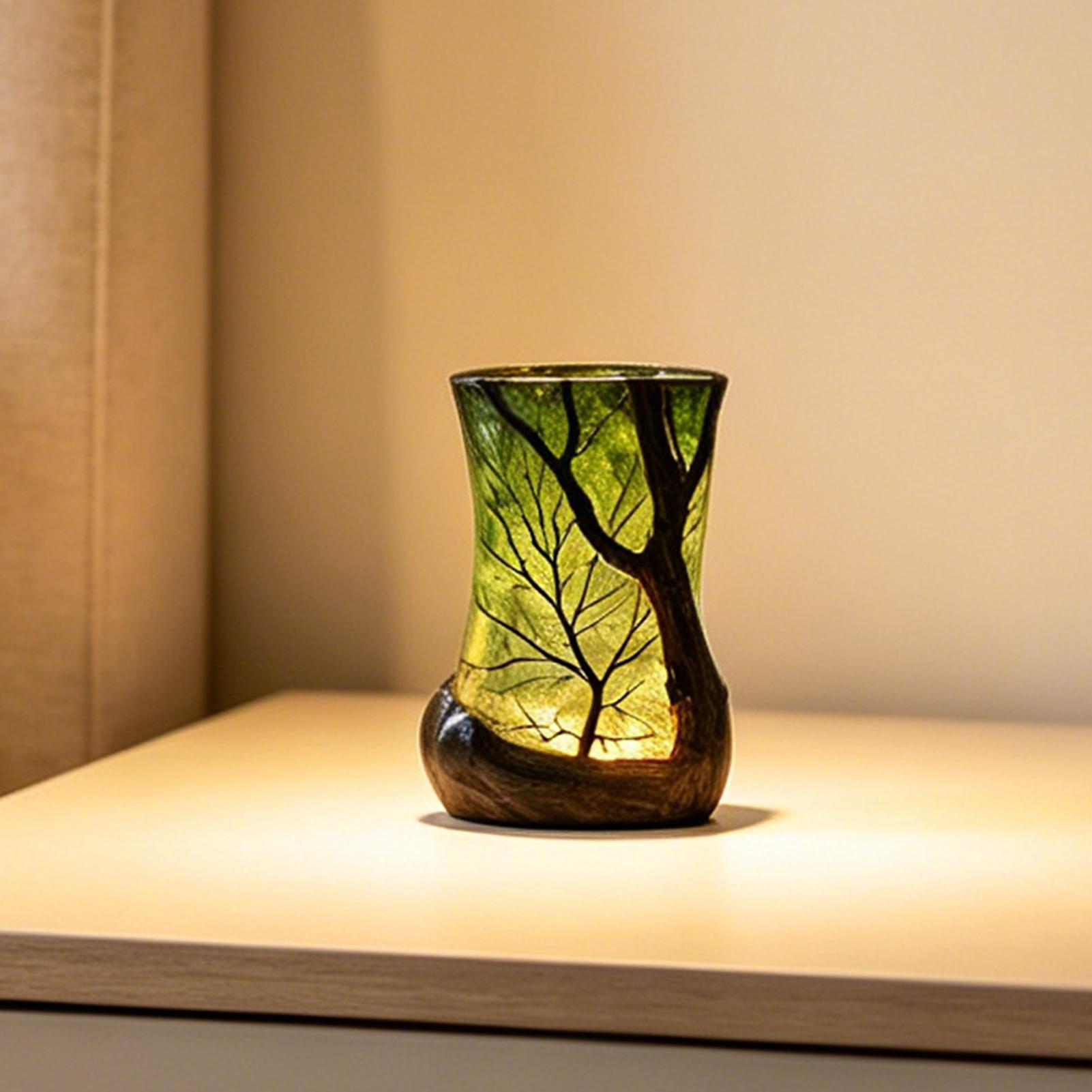 Lighting Decor - Lampe de chevet, veilleuse forêt, lumière
