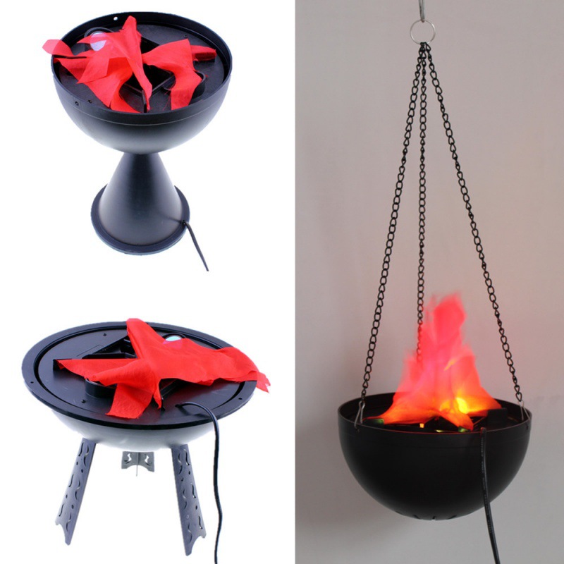 Lighting Decor House - Lampe à flamme 3D simulée, décor