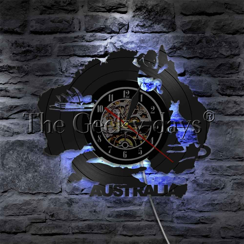 Decor Lighting Australia - Lampe murale moderne australienne, horloge murale