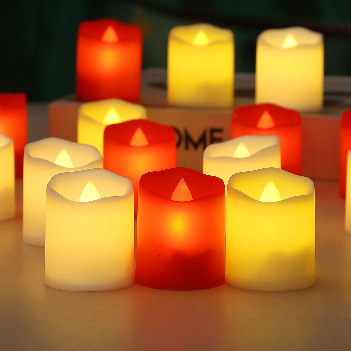 Lighting Decoration Ideas - Lumière de bougie électronique LED, lumière