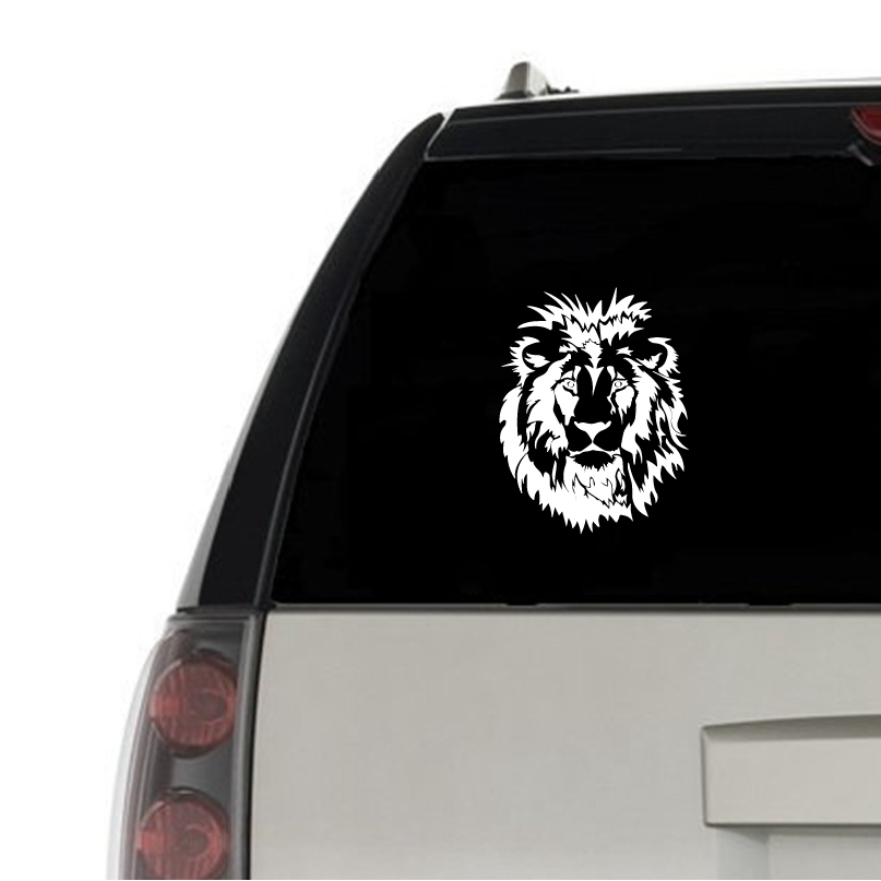 Autocollant mural tête de Lion - Lighting Mcqueen Bedroom Decor avis et prix