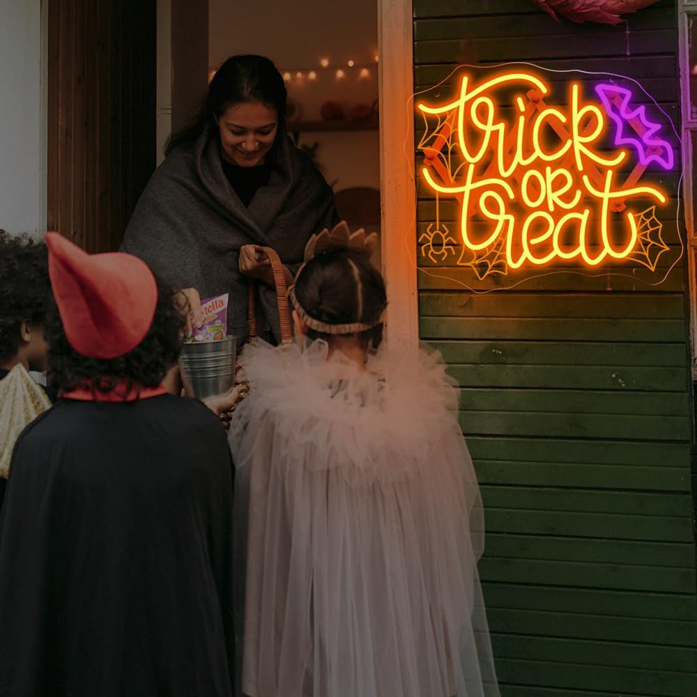 Trick or Treat LED enseigne au - Home Decor Lighting Tricks avis et prix
