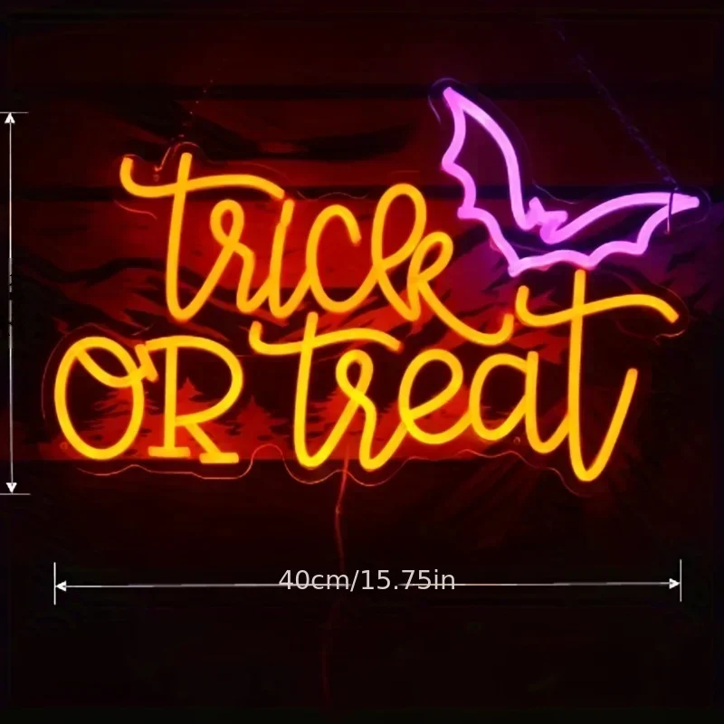 Signe Néon Trick or Foresous,  - Home Decor Lighting Tricks avis et prix