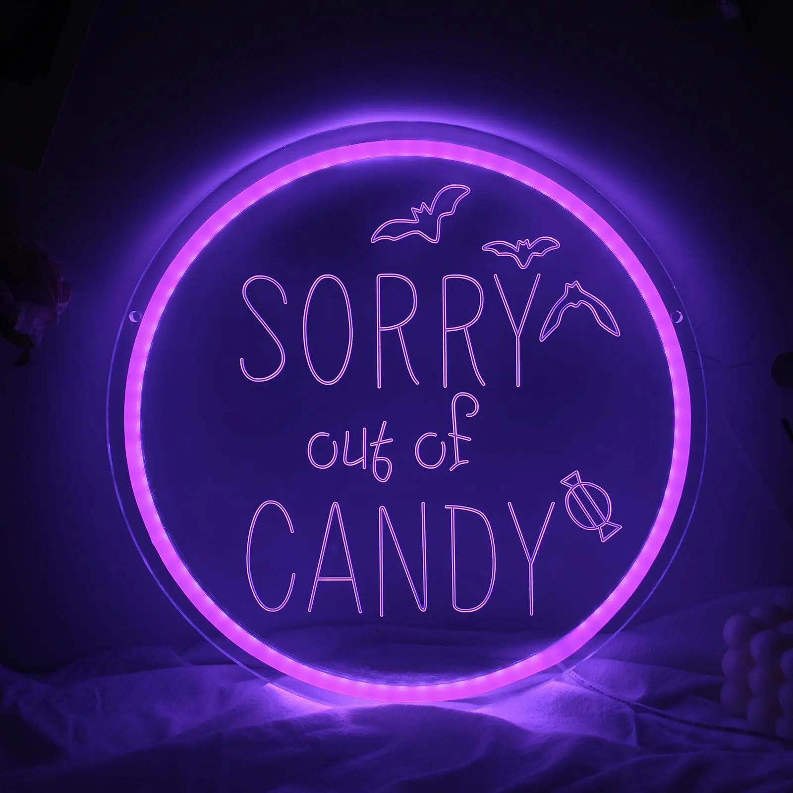 Panneau néon LED « Sorry Out o - Home Decor Lighting Tricks avis et prix