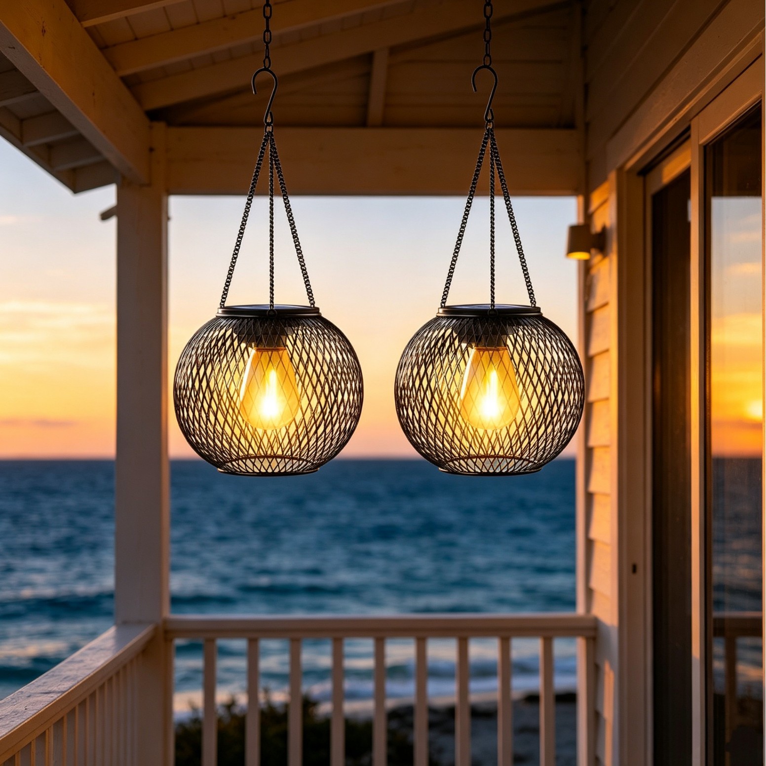 Lampe solaire LED suspendue po - Lighting Decoration Ideas avis et prix