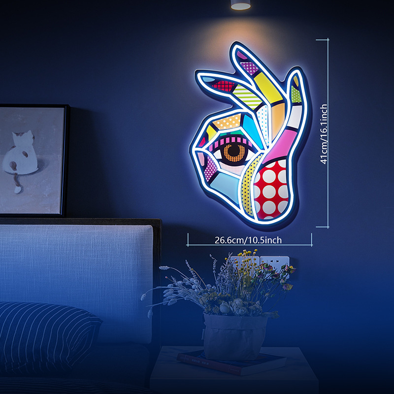 Enseigne néon LED alimentée pa - Ok Lighting Decor avis et prix