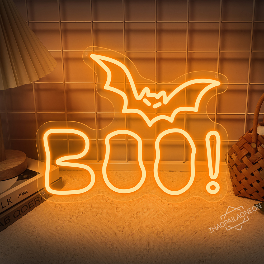 BOO LED enseigne au néon Hallo - Home Decor Lighting Tricks avis et prix