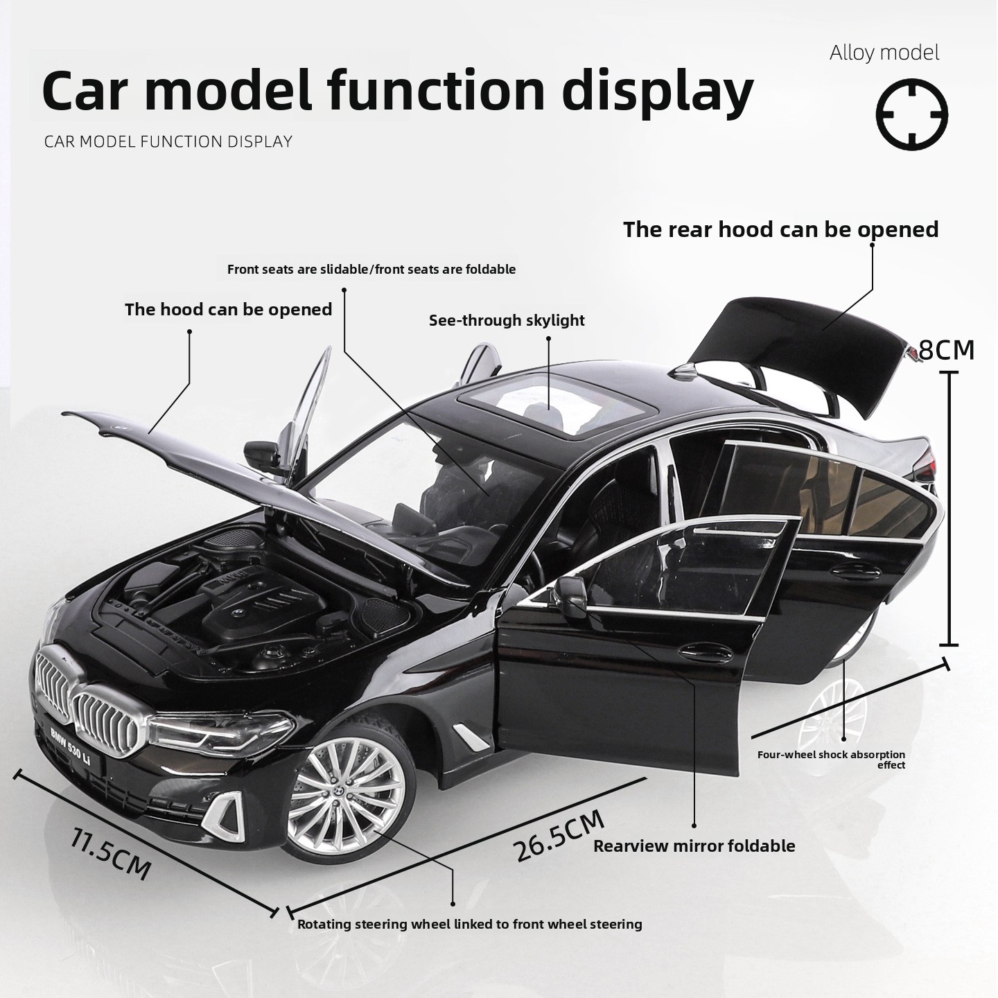 OK 1:18 BMW 530li alliage modè - Ok Lighting Decor avis et prix