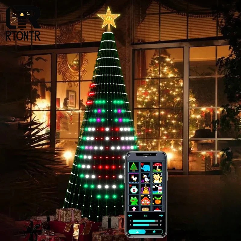 Guirlandes lumineuses LED RGB  - Lighting Christmas Decor avis et prix