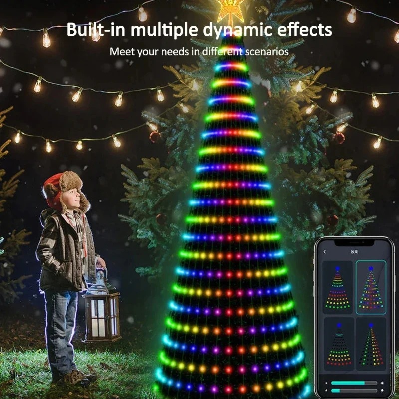 Guirlandes lumineuses LED RGB  - Lighting Christmas Decor avis et prix