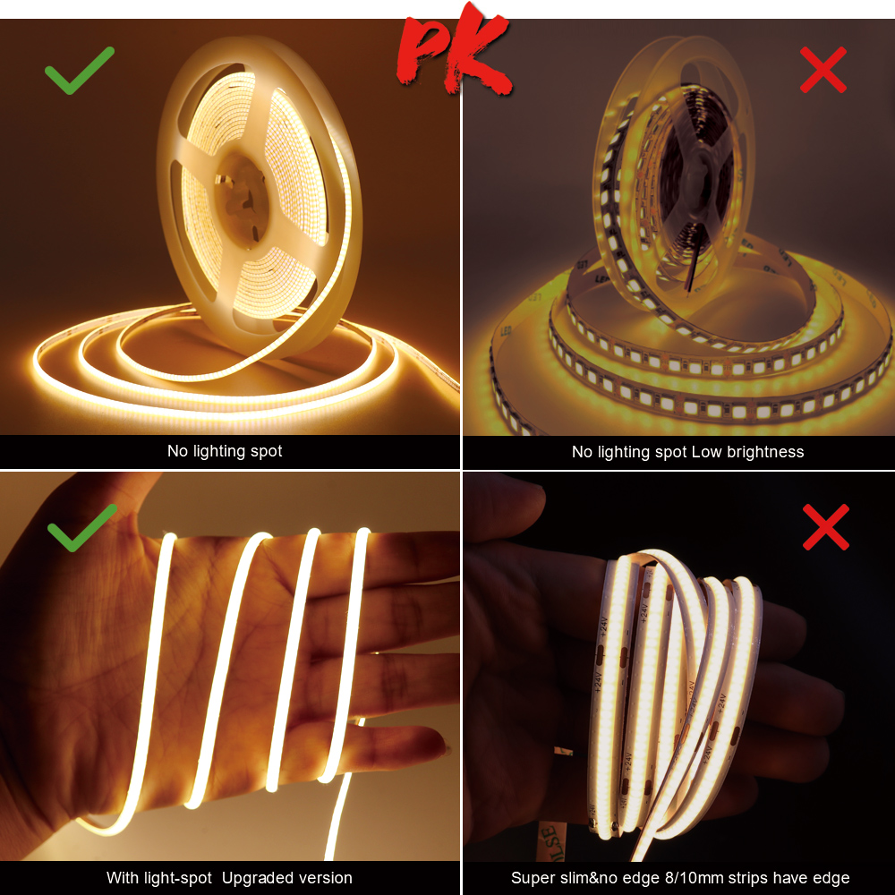 Bande lumineuse LED COB super  - Lighting Mcqueen Bedroom Decor avis et prix