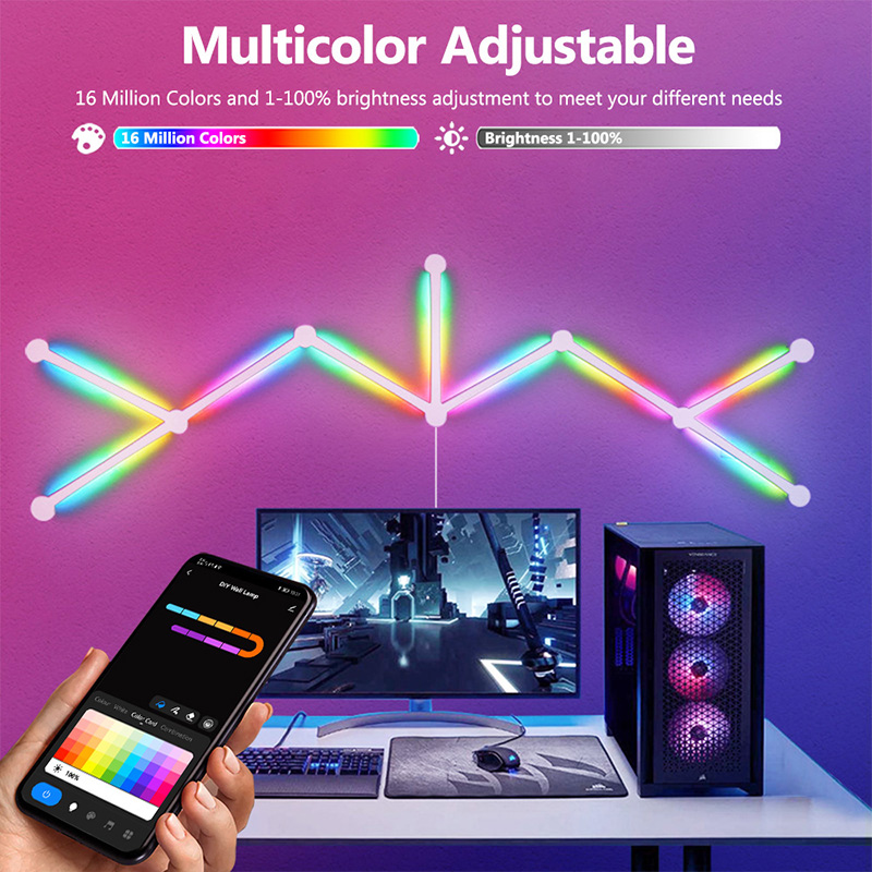 Applique murale RGB intelligen - Lighting Decoration Ideas avis et prix