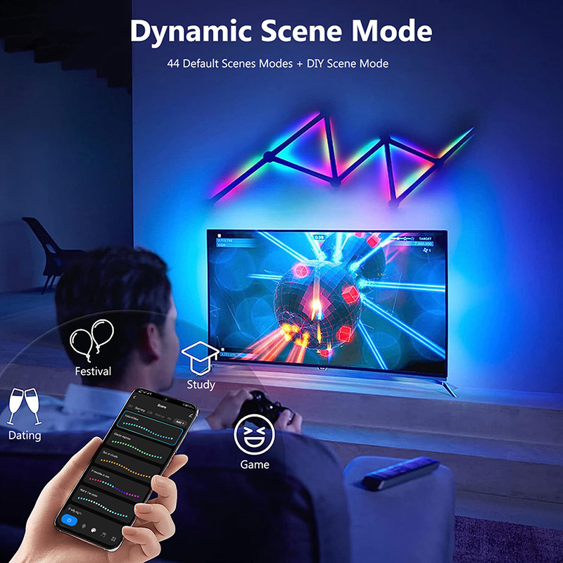 Applique murale RGB intelligen - Lighting Decoration Ideas avis et prix
