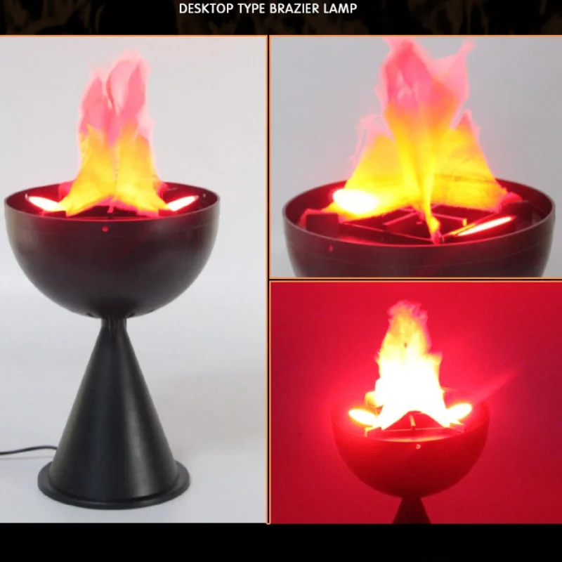Lampe à flamme 3D simulée, déc - Lighting Decor House avis et prix