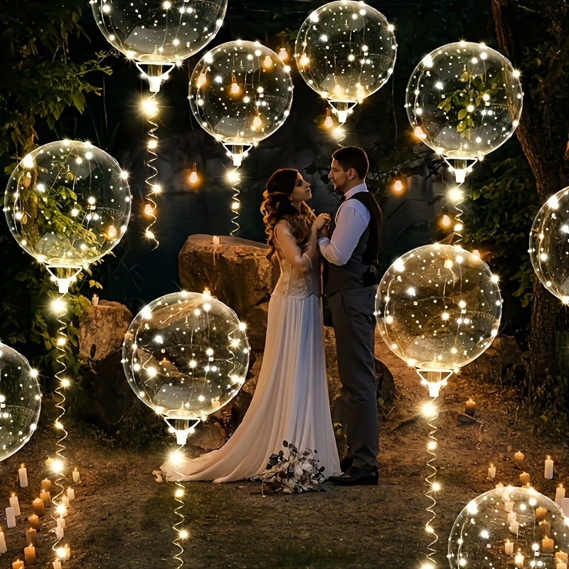 Lot de 20 ballons Bobo avec lu - Outdoor Lighting Wedding Decor avis et prix