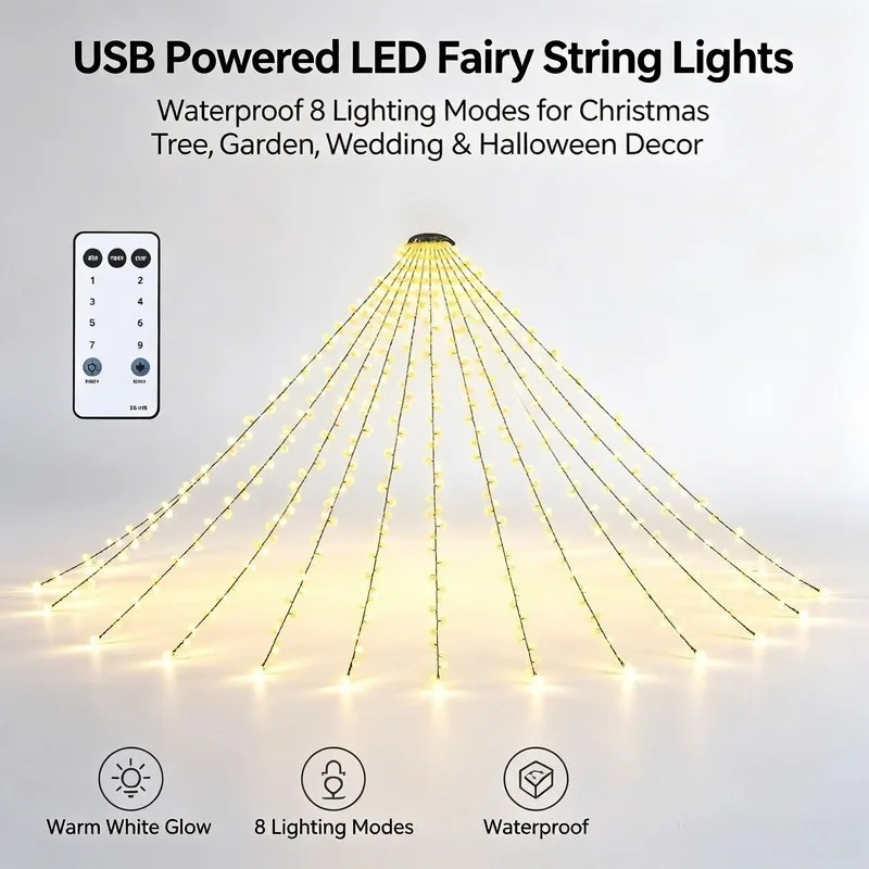 Guirlandes lumineuses LED USB  - Lighting Christmas Decor avis et prix