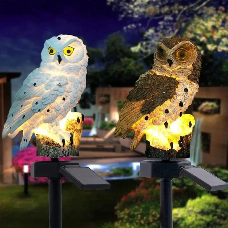 Statue de hibou solaire, lumiè - Lighting Decoration Ideas avis et prix