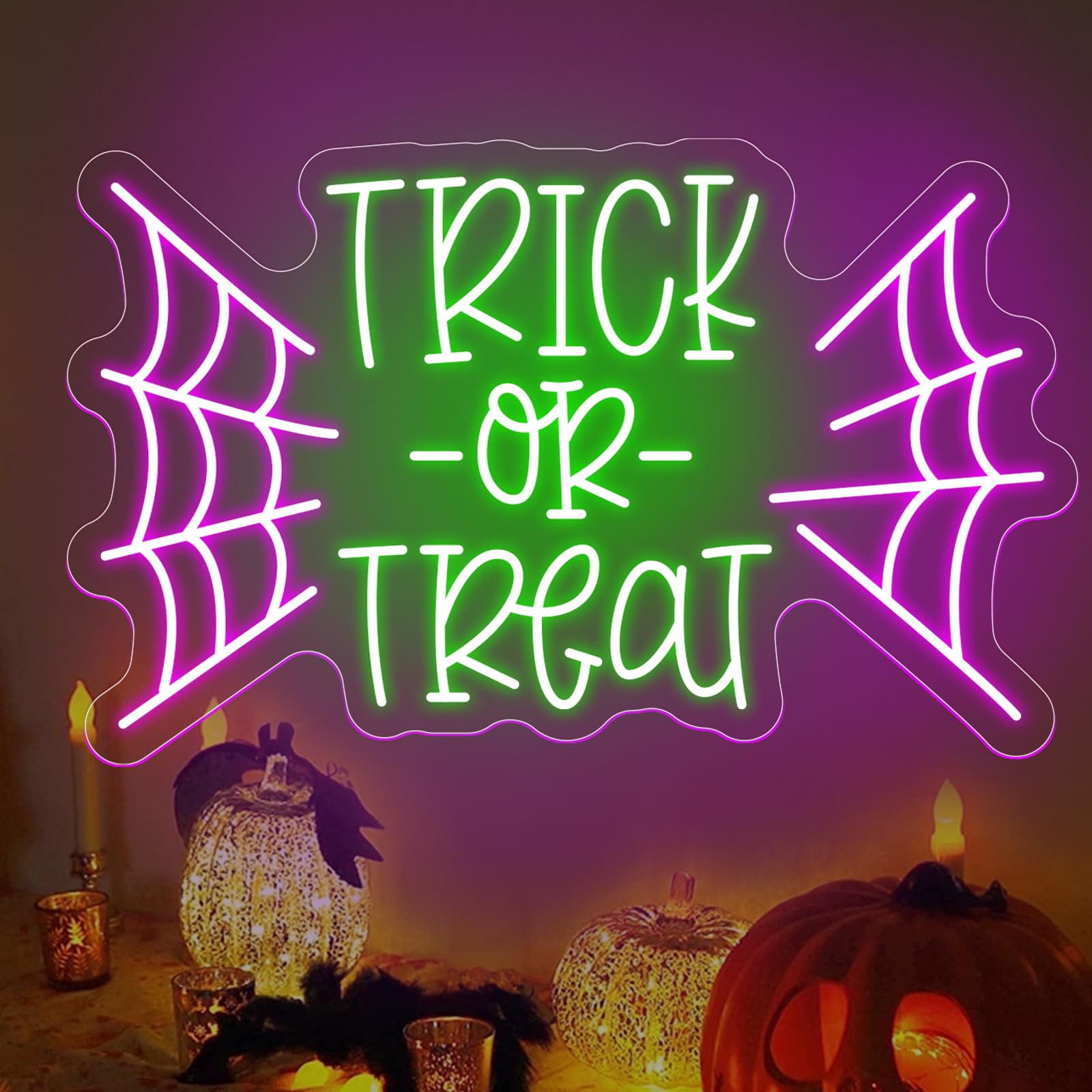 Trick or Treat Bat LED Enseign - Home Decor Lighting Tricks avis et prix