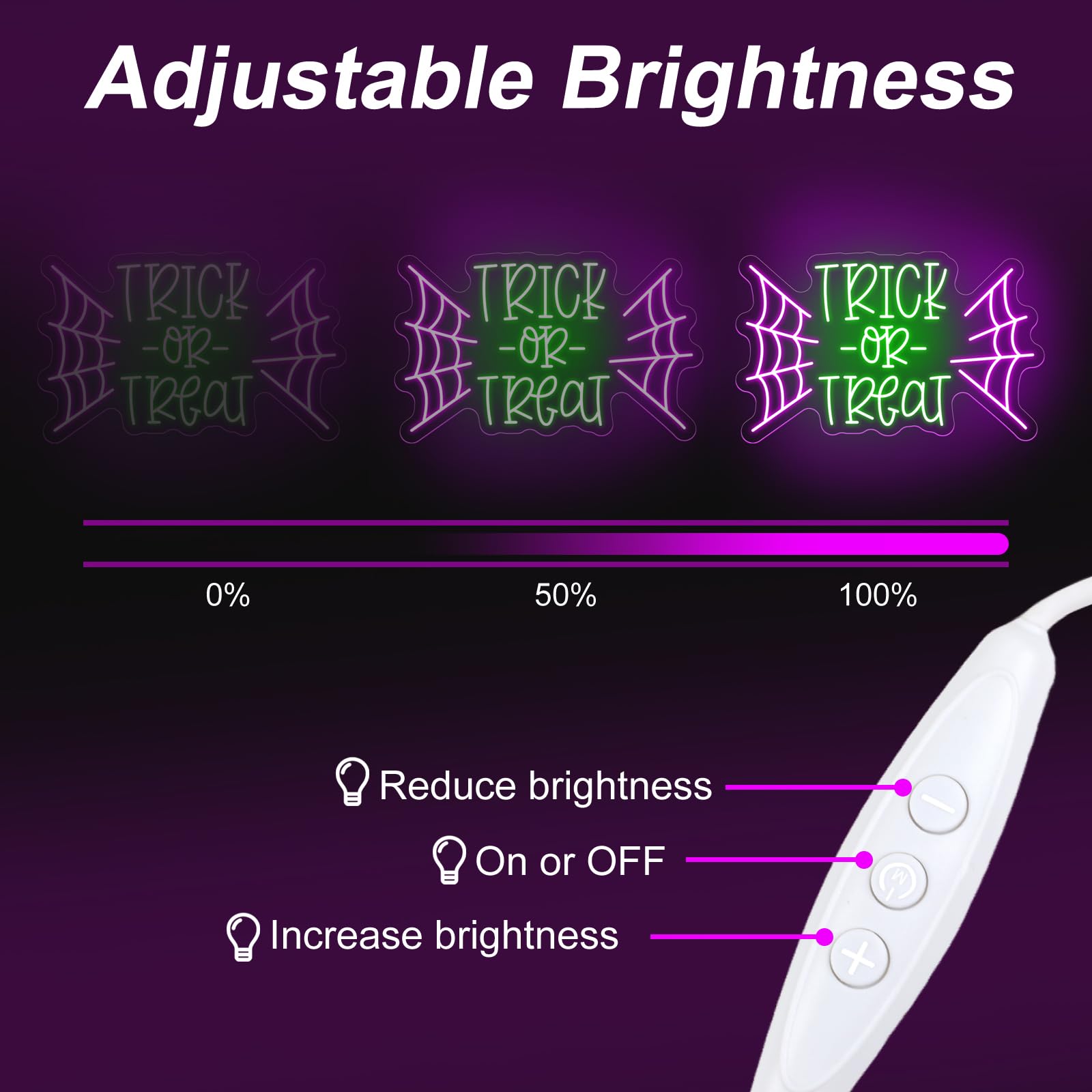 Trick or Treat Bat LED Enseign - Home Decor Lighting Tricks avis et prix