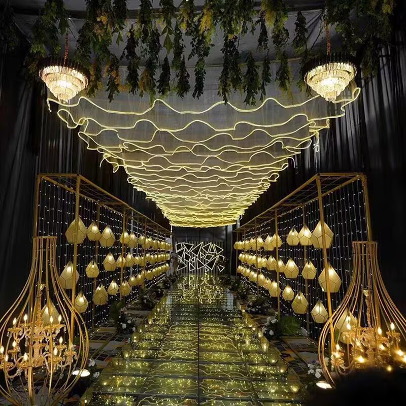 Décoration de plafond de maria - Outdoor Lighting Wedding Decor avis et prix