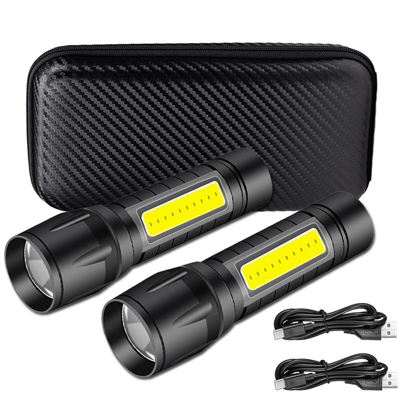 Lampe de poche Portable COB +  - Lighting Christmas Decor avis et prix