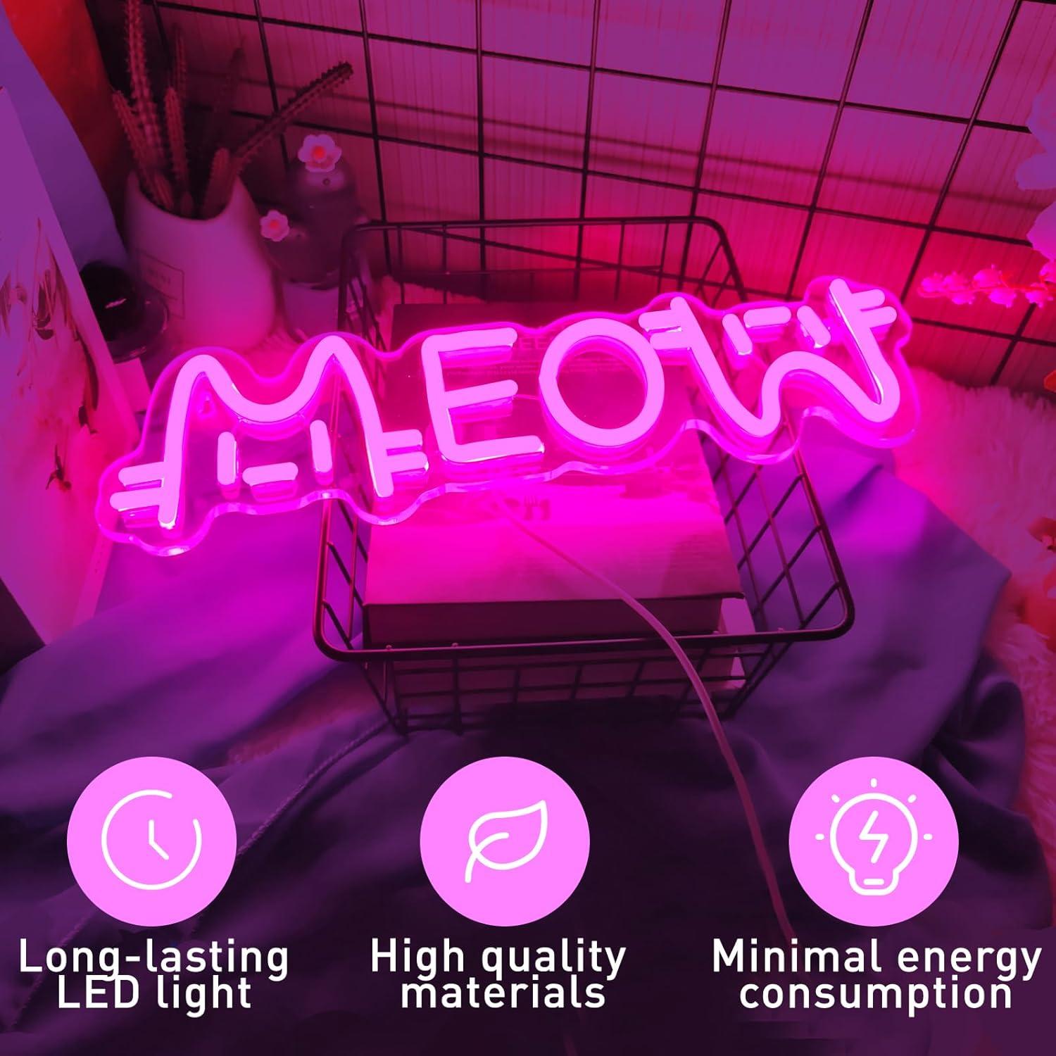 Enseigne néon LED USB à intens - Lighting Decor House avis et prix