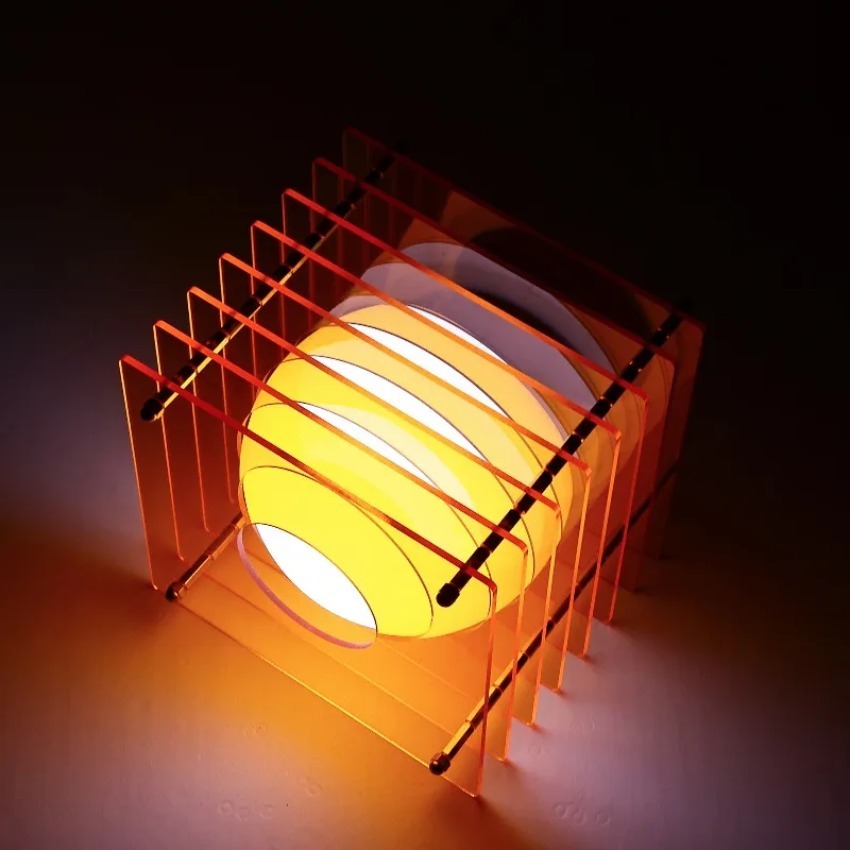 Lampe lune DIY en acrylique à  - Led Moon Lamp avis et prix