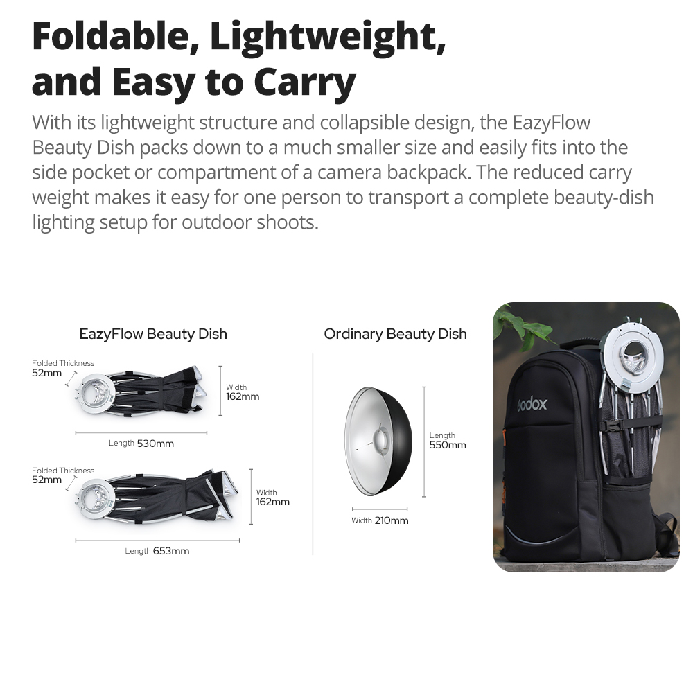 Nouveau Godox EazyFlow Beauty  - Lighting Gallery avis et prix