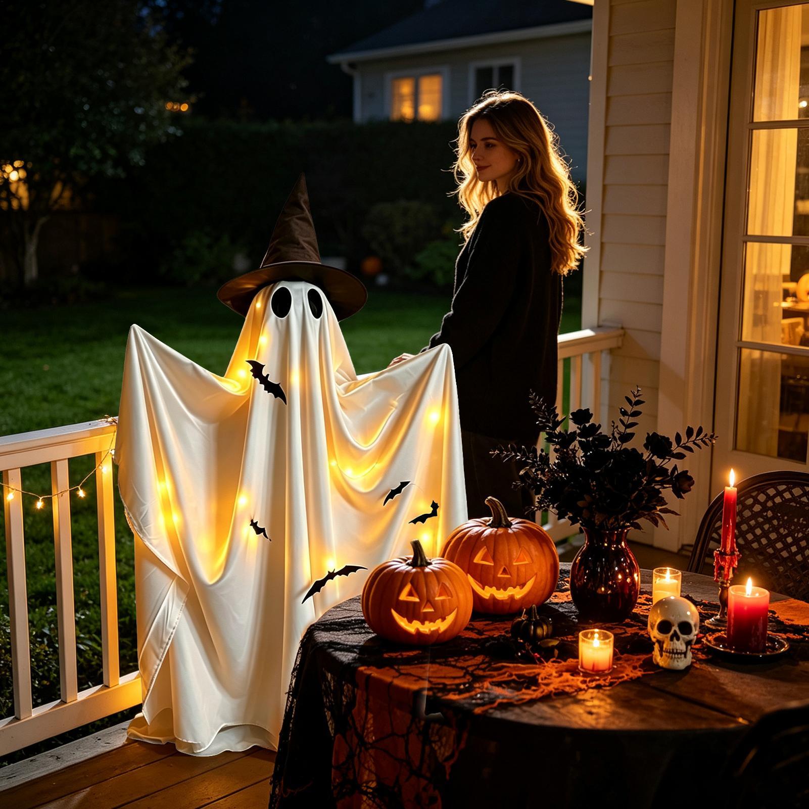 Décoration fantôme d'Halloween - Home Decor Lighting Tricks avis et prix